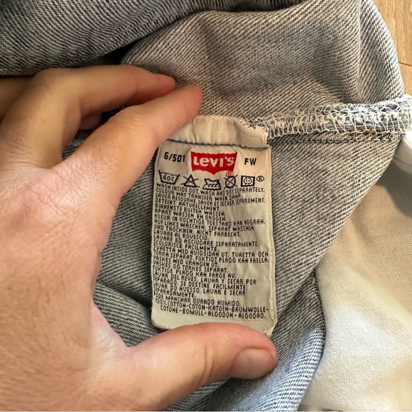 Vintage Levi's 501 Jeans Size 30 - Picture 8 of 16